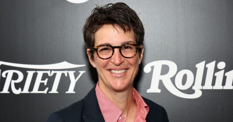 Rachel Maddow Is Losing It Promotes Insane New Conspiracy About What   Maddow 817x429 