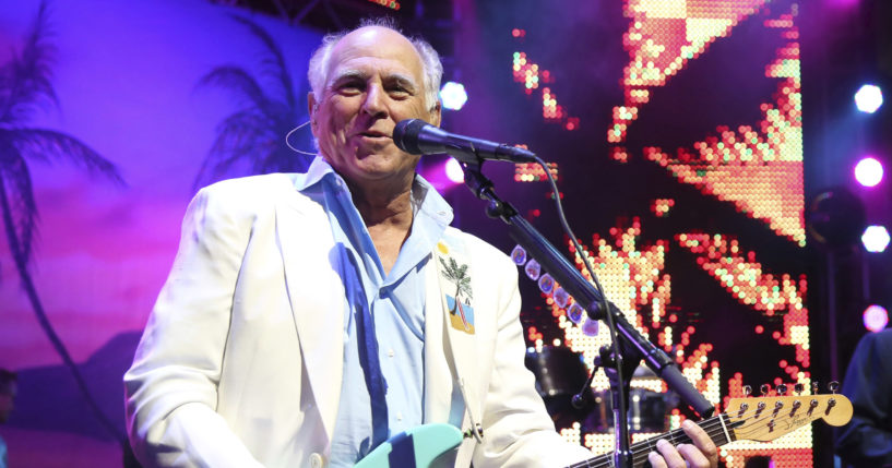 Jimmy Buffett, seen performing at the after party for the premiere of "Jurassic World" in Los Angeles in June of 2015, has died.