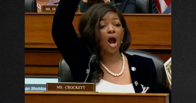 Dem Rep Jasmine Crockett Flips Out, Starts Screaming During Biden ...