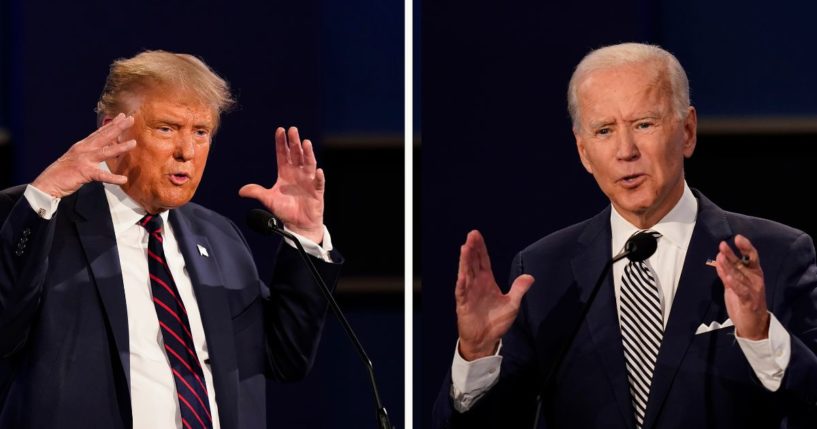 Donald Trump and Joe Biden