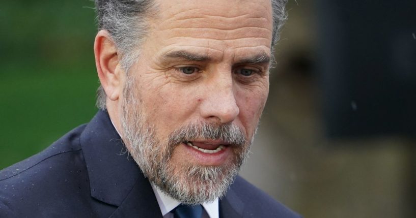 Hunter Biden, the son of President Joe Biden, is seen during the annual White House Easter Egg Roll on the South Lawn of the White House in Washington on April 18, 2022.