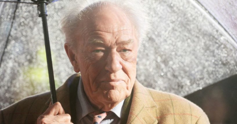 Michael Gambon attends "Dad's Army" world premier in London, England, on Jan. 26, 2016.