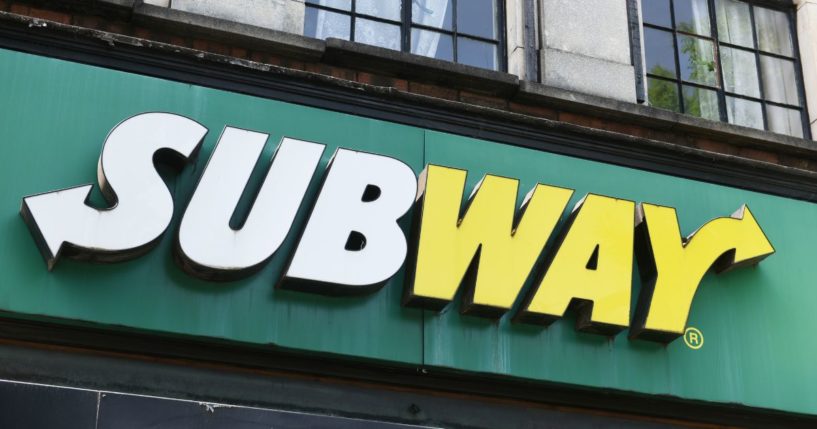 The above image is of a Subway shop.