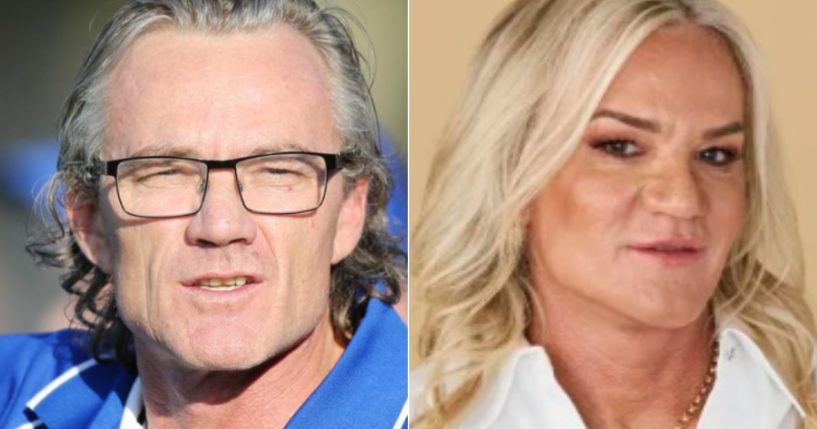 Australia's Maxim magazine named Dean Laidley number 92 on their list of the 100 hottest women in the world. He was a former football coach, left, who became transgender, right, meaning only 99 actual women made the list.