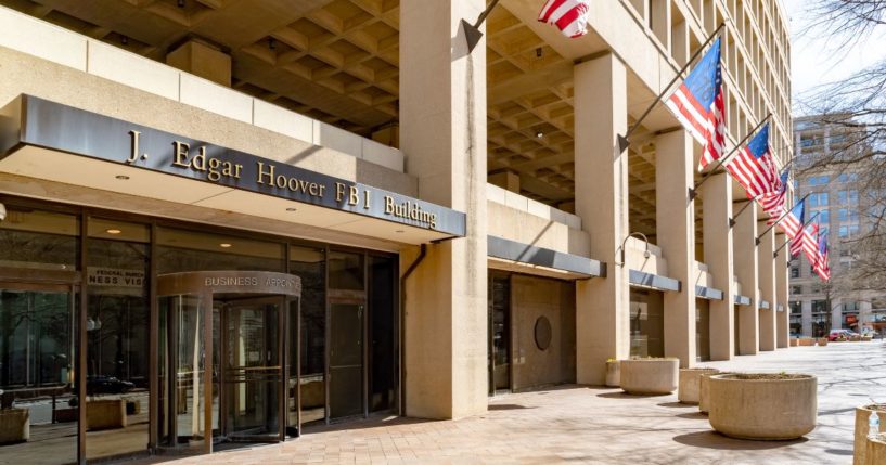 The FBI headquarters in Washington, D.C., is pictured. On Wednesday, 70 House Republicans voted to build a $300 million new building for the agency.