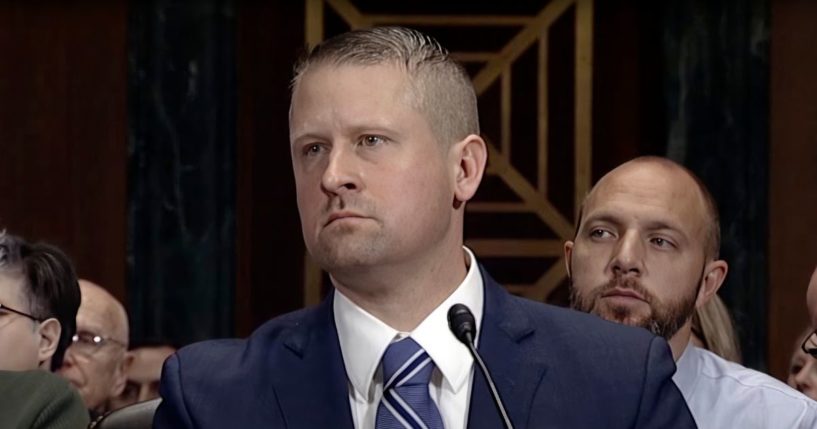 Matthew Kacsmaryk at his Senate confirmation hearing