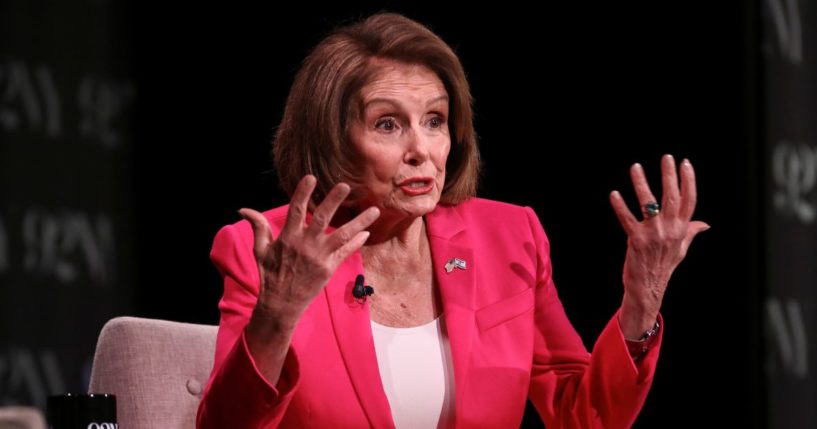 Rep. Nancy Pelosi speaks at The 92nd Street Y in New York City on Oct. 16.