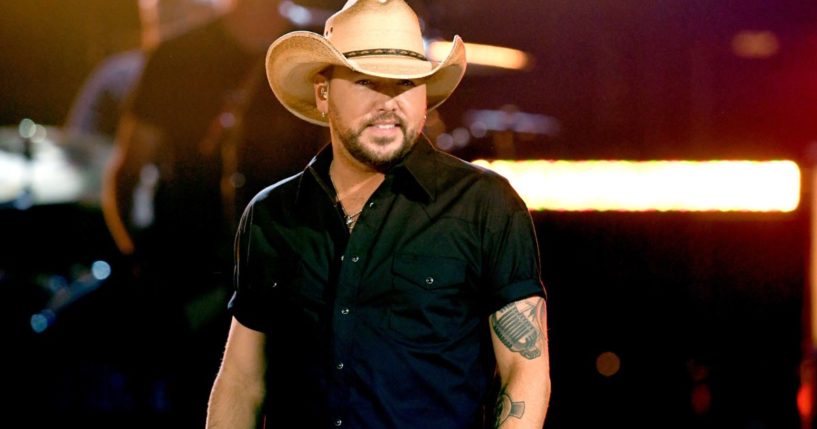 ason Aldean performs during the 54th Academy of Country Music Awards at MGM Grand Garden Arena on April 7, 2019, in Las Vegas.