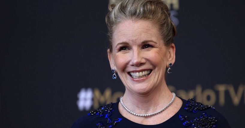 Actress Melissa Gilbert poses during the 62nd Monte-Carlo Television Festival in Monaco on June 20.