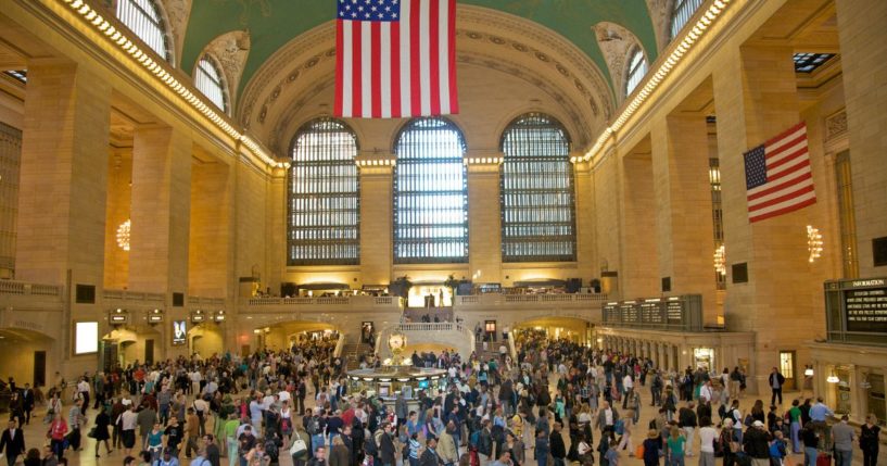 Grand Central Station Terminal is pictured in New York City. On Christmas day, two teenage girls were stabbed while eating with their parents at a restaurant in the Grand Central Station terminal.