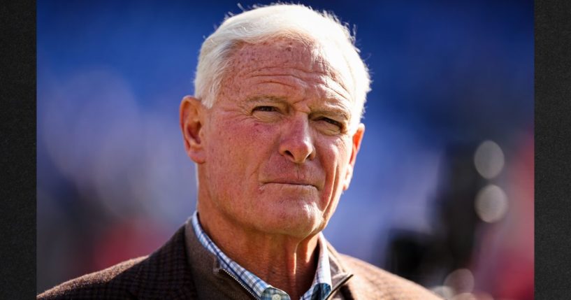 Managing and principal partner Jimmy Haslam of the Cleveland Browns looks on from the sideline before the game between the Baltimore Ravens and the Cleveland Browns Nov. 12 in Baltimore, Maryland.