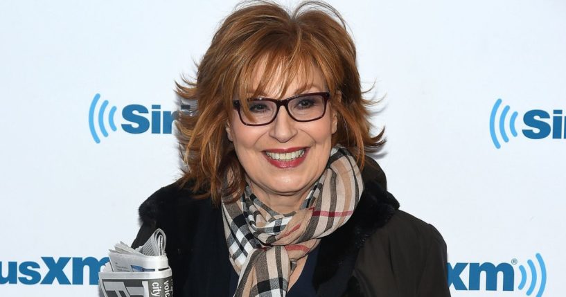 "The View" co-host Joy Behar visits at SiriusXM Studios in New York City on March 20, 2017. Behar recently took to X to defend the political witch hunt of former President Donald Trump.