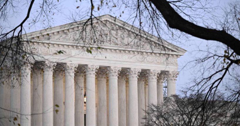 The Supreme Court is seen in Washington, D.C., on Nov. 13.