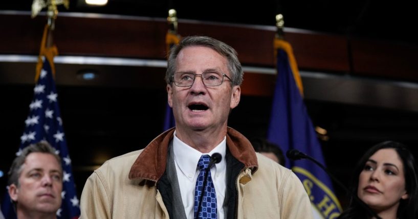 Rep. Tim Burchett, a Republican from Tennessee, speaks during a news conference on Capitol Hill on Nov. 30.