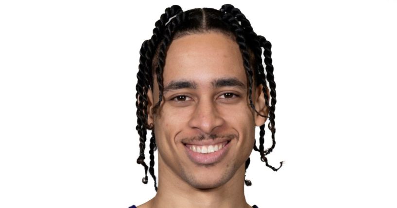 Sacramento Kings center Chance Comanche poses during the NBA basketball team's media day in Sacramento, California, on Oct. 2.