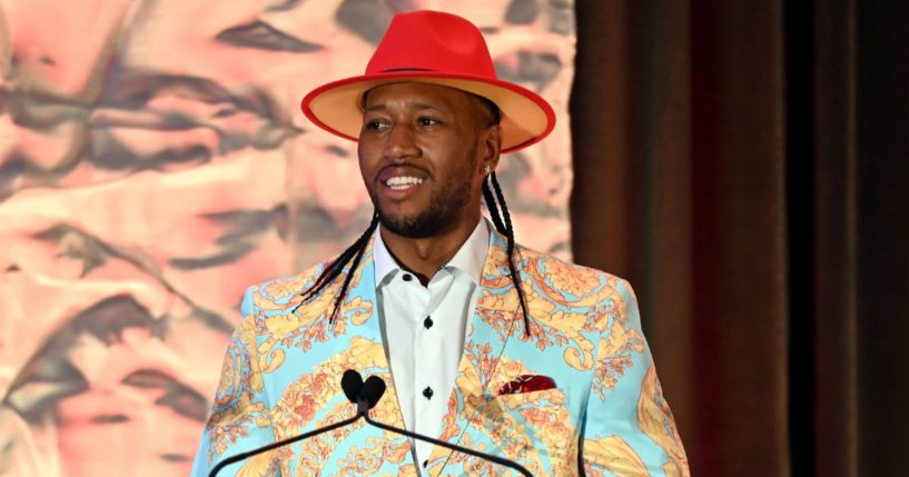 Chef Darnell Ferguson attends the Kentucky Humanitarian award during the The Eighth Annual Muhammad Ali Humanitarian Awards in Louisville, Kentucky, on Nov. 12, 2021. Ferguson has been arrested for strangulation and terroristic threats, among other charges.