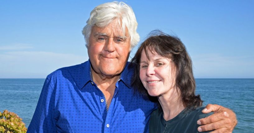 Jay and Mavis Leno in Malibu, California, Aug. 8, 2022.