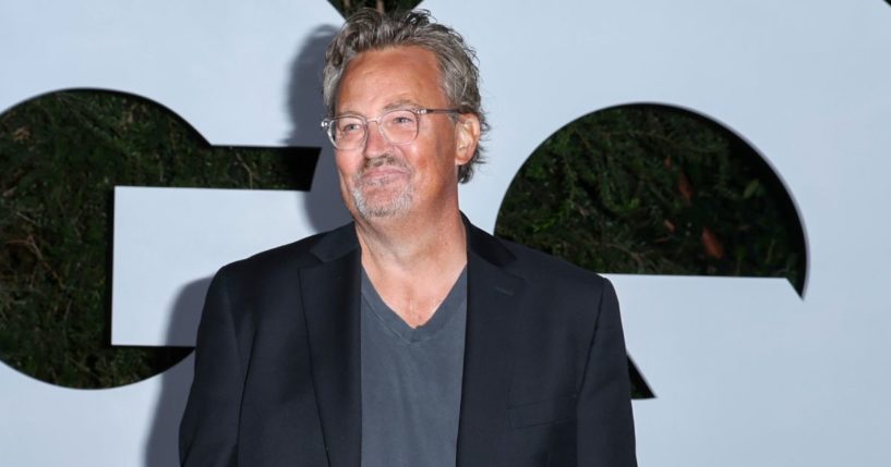 Matthew Perry attends the GQ Men of the Year Party 2022 in West Hollywood, California, on Nov. 17, 2022.