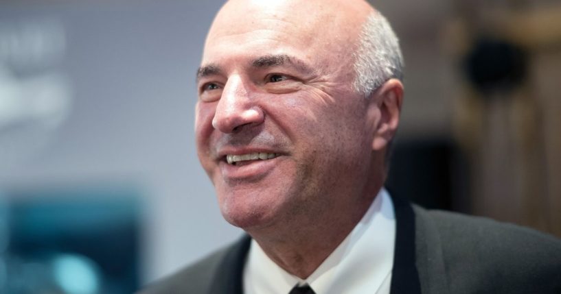 Kevin O'Leary browses watches at WatchTime at Gotham Hall in New York City on Oct. 21.