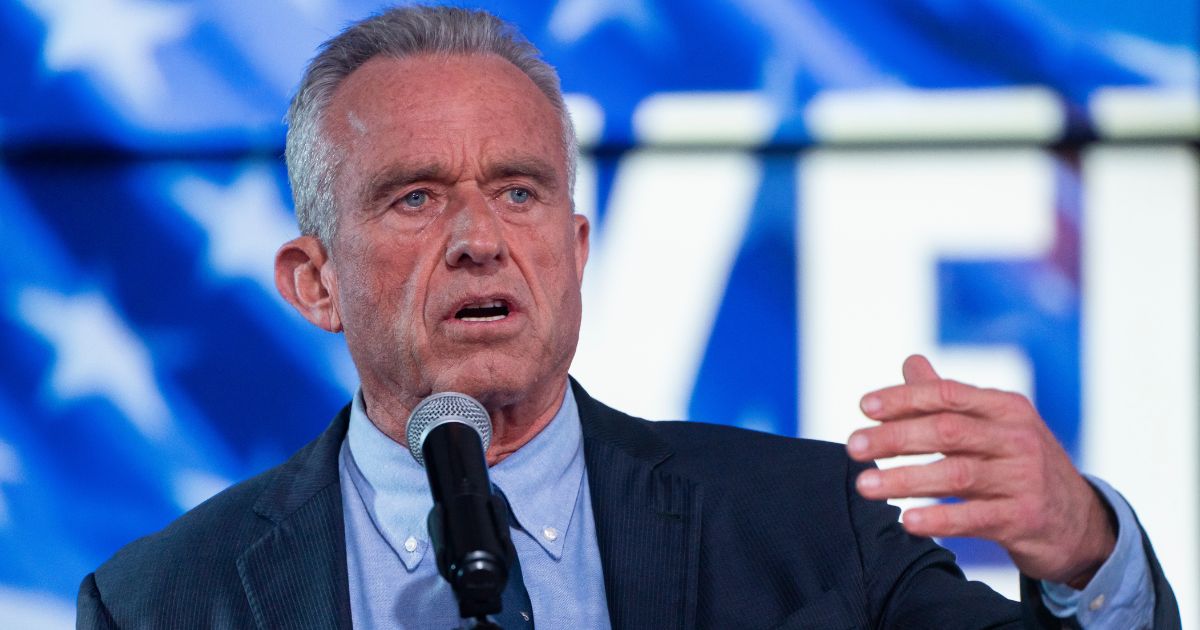 Independent presidential candidate Robert F. Kennedy Jr. speaks during a campaign rally in Phoenix, Arizona, on Dec. 20.