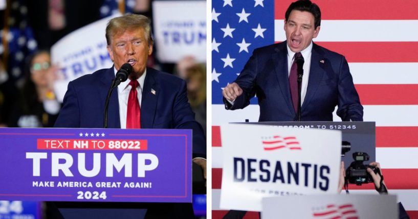 Republican presidential candidate former President Donald Trump on Sunday said he was pleased to receive Republican Florida Gov. Ron DeSantis's endorsement, shortly after DeSantis ended his quest for the Republican presidential nomination.