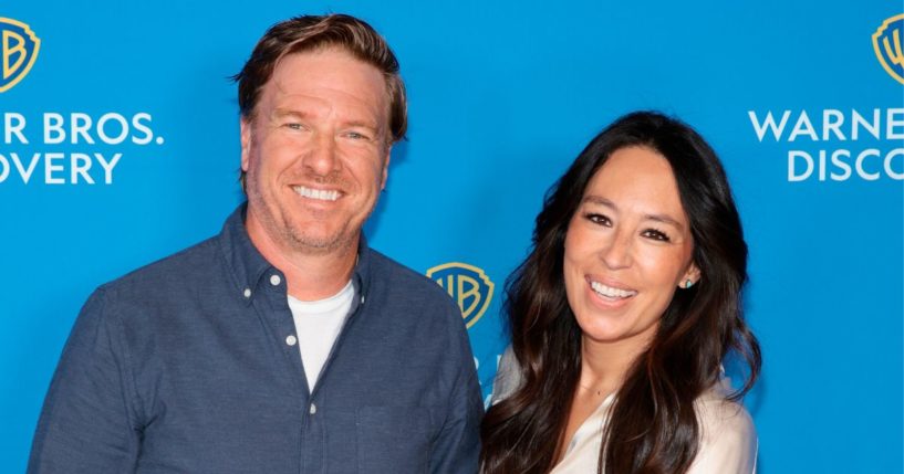 Chip and Joanna Gaines of "Fixer Upper" attend the Warner Bros. Discovery Upfront event at MSG Studios in New York City on May 18, 2022.