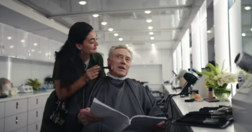 Christopher Walken in a BMW ad