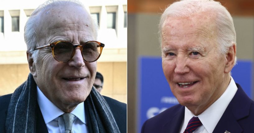 James Biden, left, brother to President Joe Biden, right, testified before the House Impeachment Inquiry on Wednesday, and House Republicans are claiming the James Biden contradicted himself.