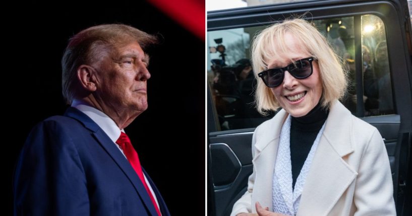 Donald Trump and E. Jean Carroll