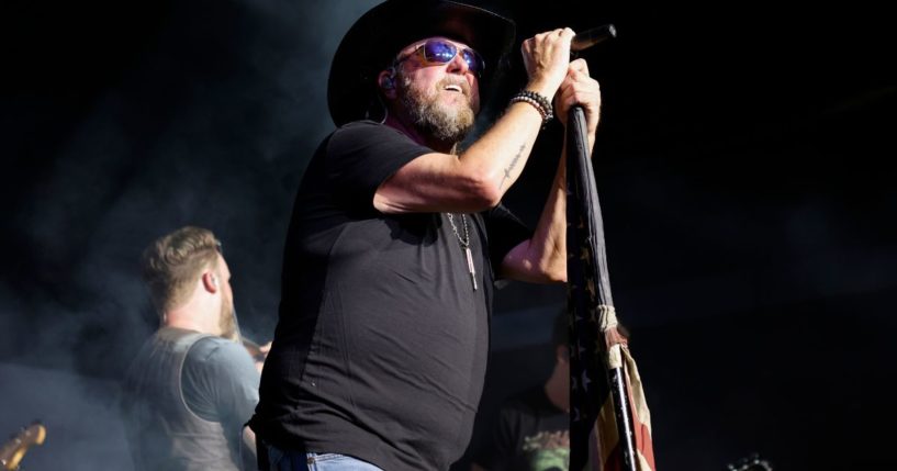 Colt Ford performs at Assembly Food Hall in Nashville on Aug. 17, 2023. Ford suffered a heart attack after a concert in Arizona on Thursday.