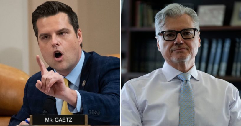 During a recent news conference, Republican Rep. Matt Gaetz criticized the judge overseeing former President Trump's ongoing criminal trial, Judge Juan Merchan.