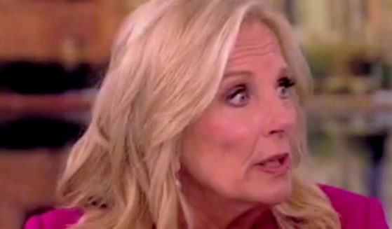 First lady Jill Biden went on a rant about another Trump term while visiting the ladies on "The View" on Wednesday.
