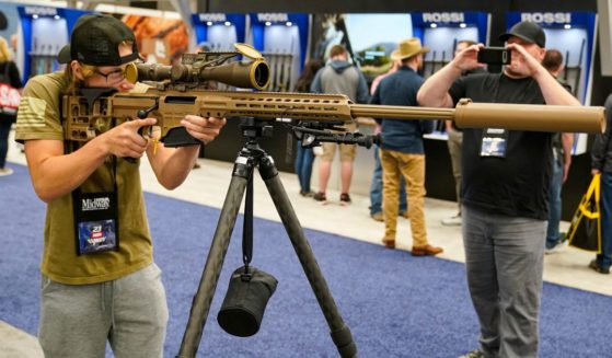 a guest at an NRA convention