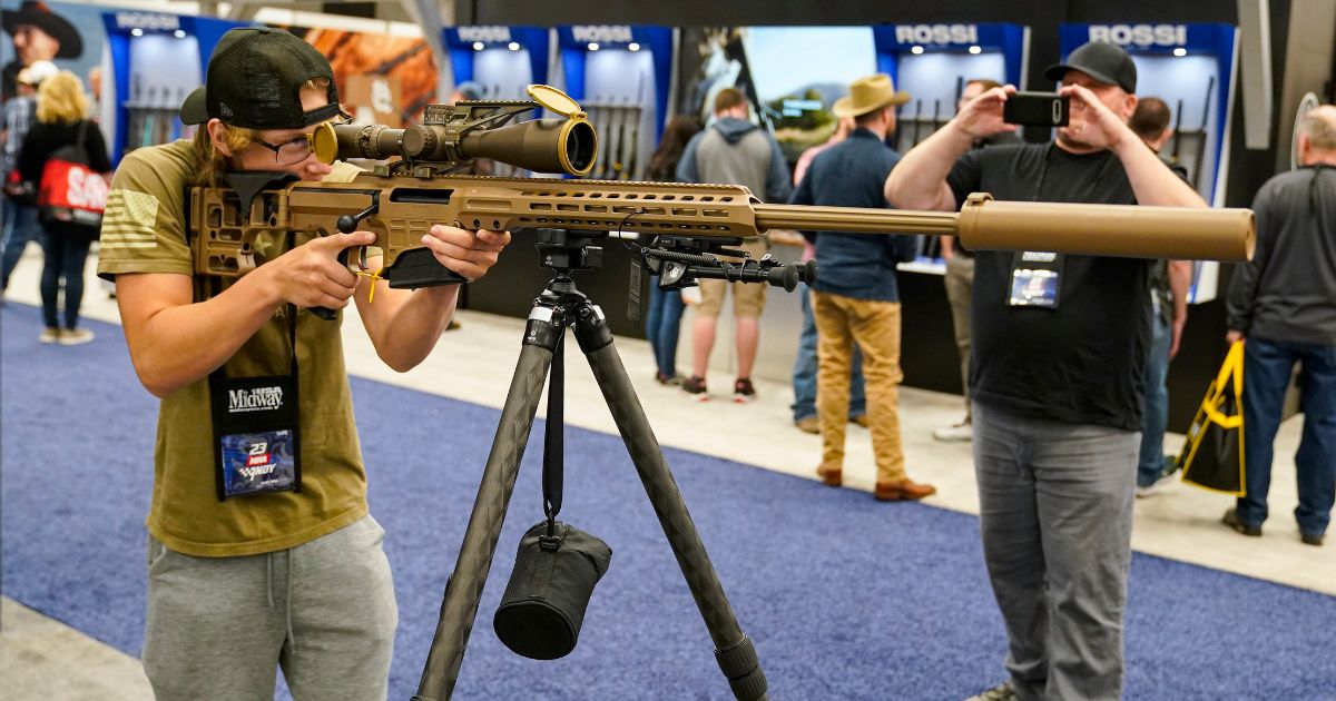 a guest at an NRA convention