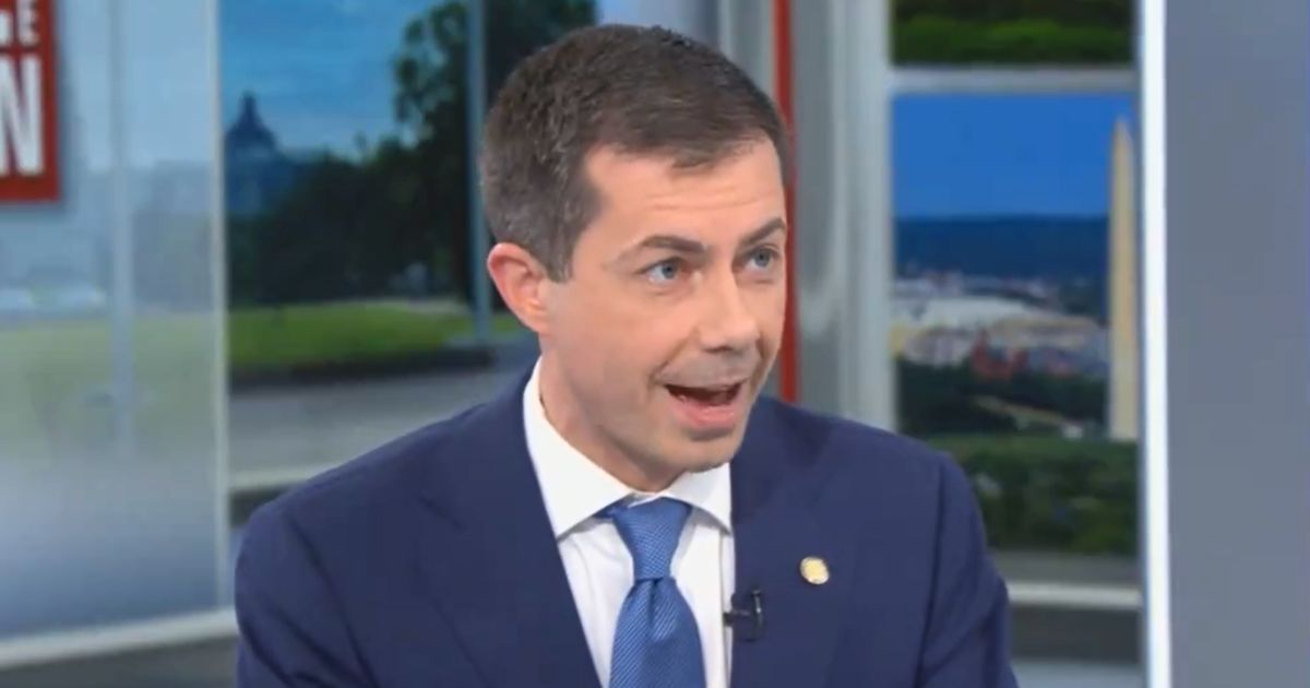 Transportation Secretary Pete Buttigieg appears on the CBS show "Face the Nation" on Sunday.