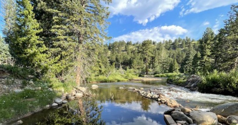 The Middle Boulder Creek flows near Nederland, Colorado.