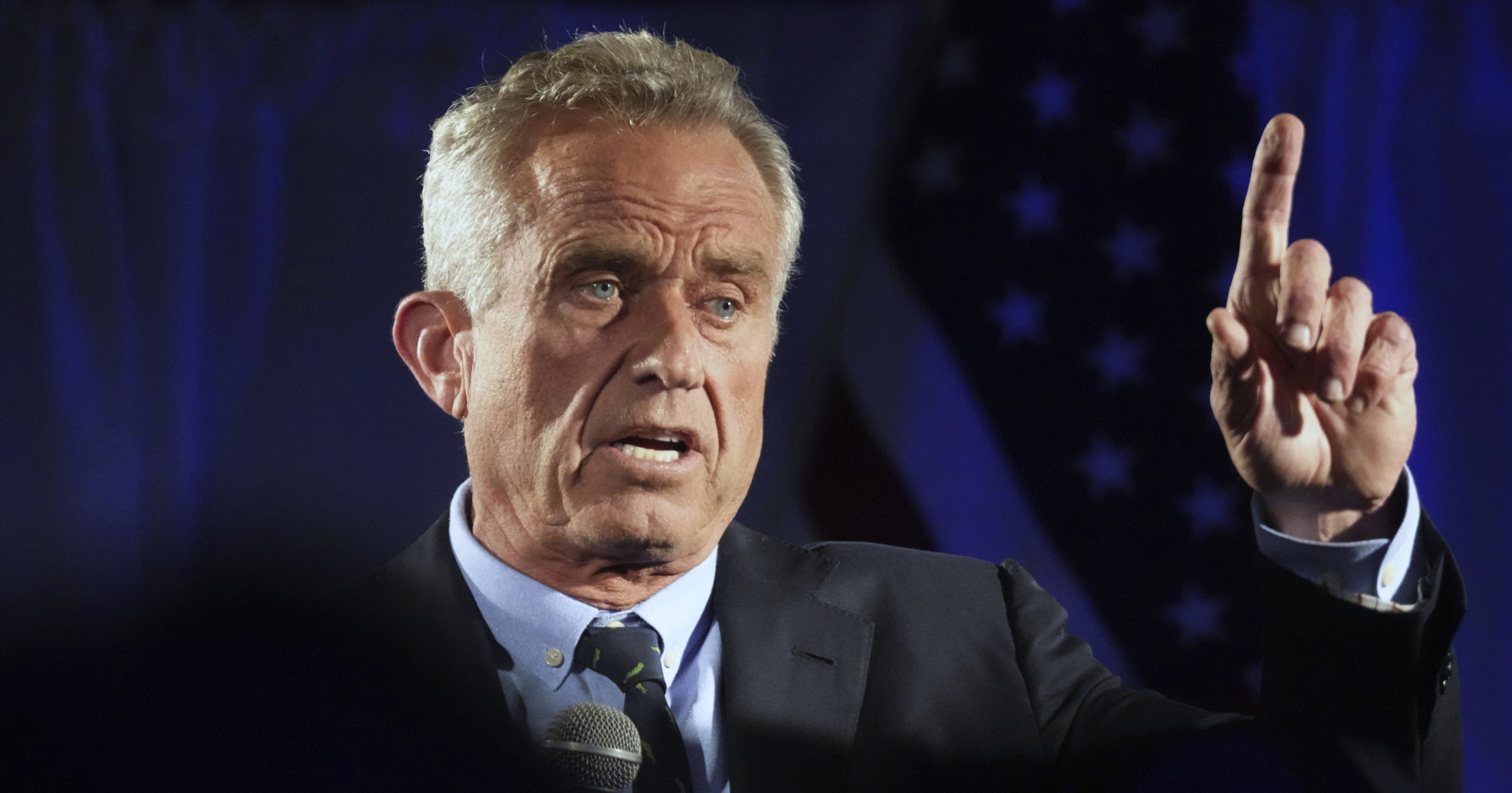 Independent presidential candidate Robert F. Kennedy Jr. speaks during a campaign event, Tuesday, Nov. 14, 2023, in Columbia, South Carolina.