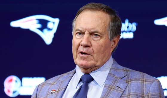 Head coach Bill Belichick of the New England Patriots speaks to the media during a Jan. 11 news conference where he announced he would be stepping down as head coach after 24 seasons with the team.