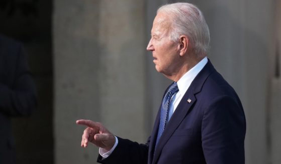 President Joe Biden looks on during the Group of Seven summit at Borgo Egnazia in Fasano, Italy, on Friday.