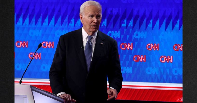 A body language expert told Fox News Joe Biden "literally looked like a dead man walking" at the starte of Thursday night's presidential debate.