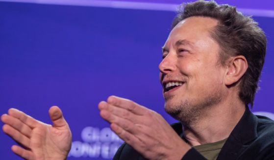 Elon Musk, founder of Tesla and SpaceX and owner of X Holdings Corp., speaks at the Milken Institute's Global Conference at the Beverly Hilton Hotel in Beverly Hills, California, on May 6.