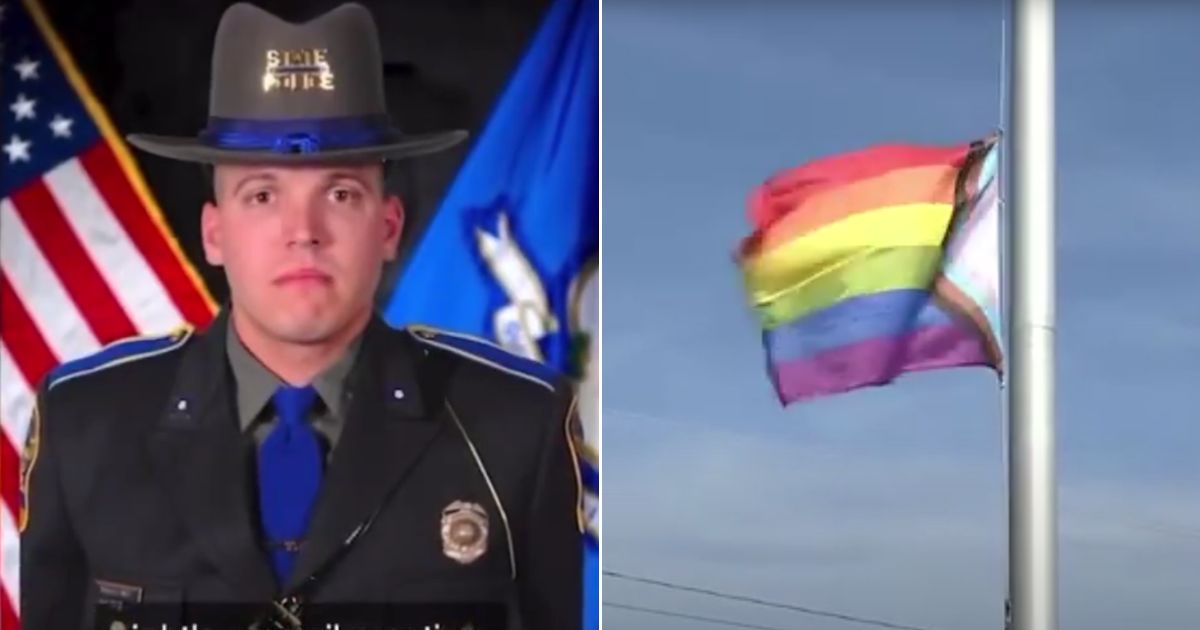 Town Denies Flying Thin Blue Line Flag for Fallen Trooper, Opts for ‘Pride’ Flag Instead