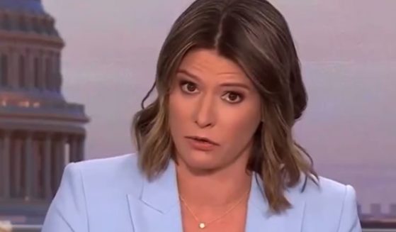 Kasie Hunt, host of "CNN This Morning," speaks after cutting off a spokeswoman for former President Donald Trump.