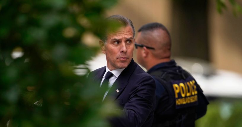 Hunter Biden leaving federal court