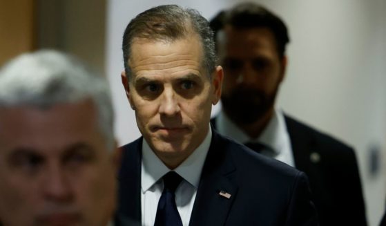 Hunter Biden, son of President Joe Biden, seen in a file photo from February, is facing serious gun and tax charges, but his father's position may provide him with a get-out-of-jail-free card.
