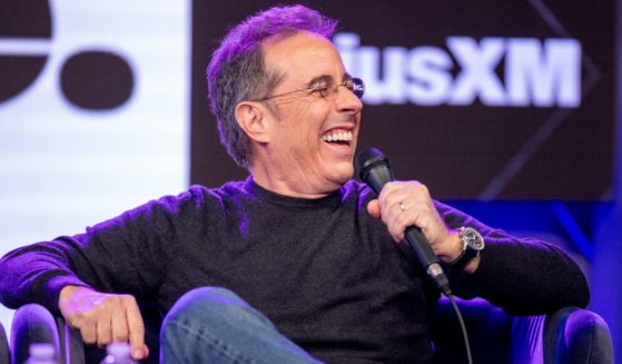 Jerry Seinfeld attends SiriusXM's "Unfrosted" Town Hall at SiriusXM Studios in Los Angeles, California, on April 30.