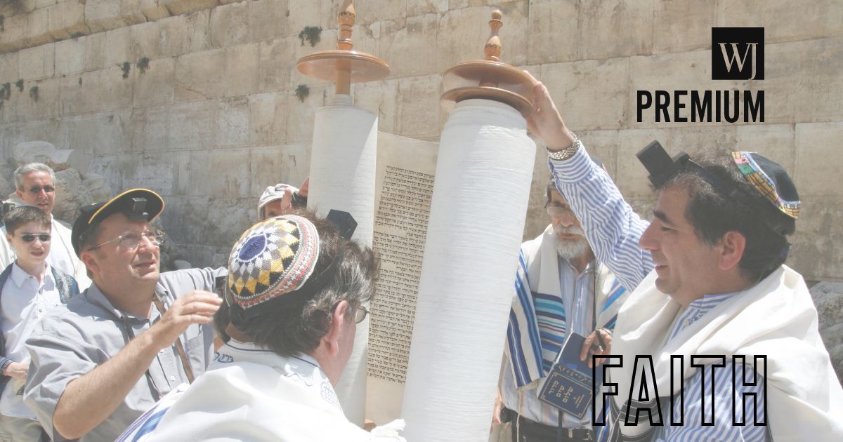 Bar Mitzvah, the ceremony which marks manhood for a Jewish boy, 13 years old, taking place on the Herodian Street at the southern end of the Western or Wailing Wall in Old Jerusalem, an archaeological site where men and women can worship together.
