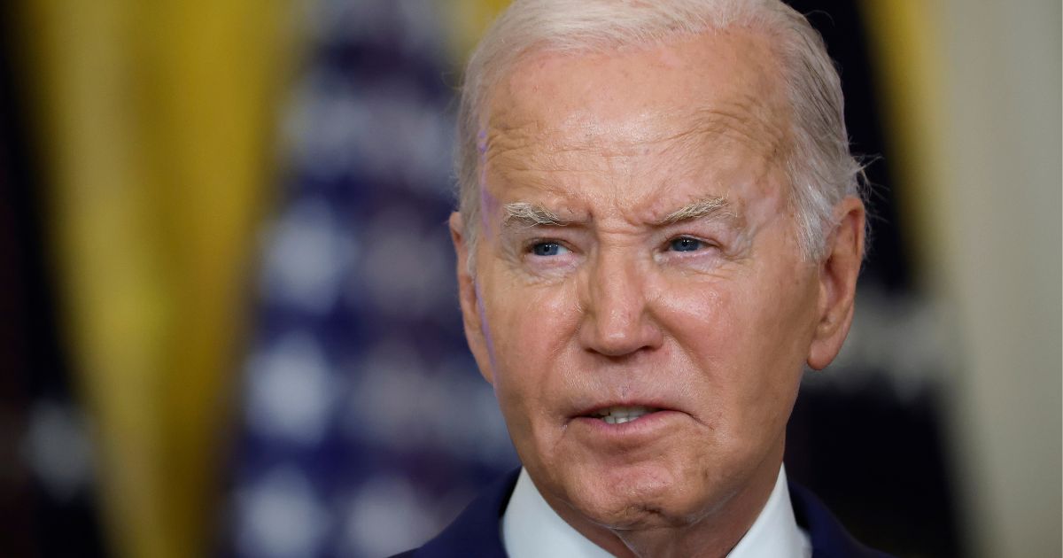 President Joe Biden delivers remarks on an executive order limiting asylum in the East Room of the White House in Washington, D.C., on Tuesday.