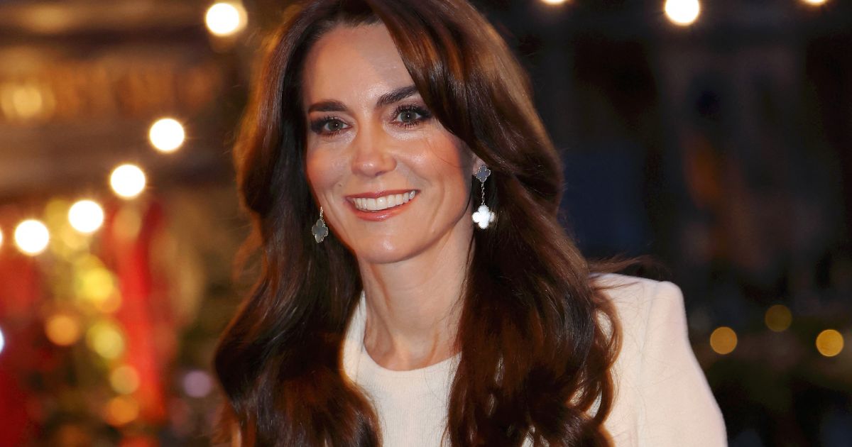 Catherine, Princess of Wales, arrives to attend the "Together At Christmas" Carol Service" at Westminster Abbey in London, England, on Dec. 8, 2023.