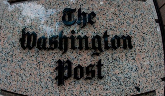The building of The Washington Post newspaper headquarters is seen on K Street in Washington, D.C., on May 16. 2019.